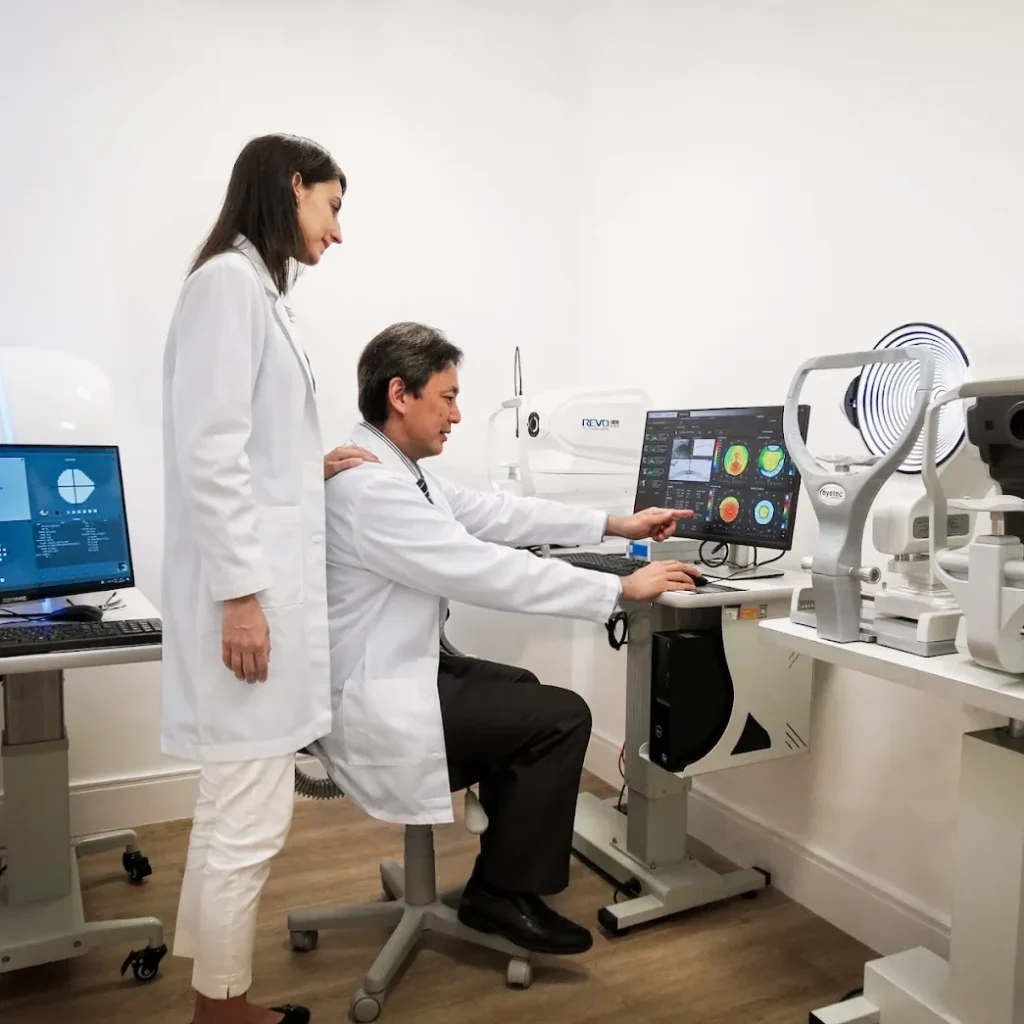 Processo de adaptação de lentes de contato em São Paulo